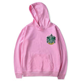 Slytherin Hoodie Sweatshirt Spring and Autumn Leisure Harry Potter Magic Academy Badge Hooded Men's and Women's Hoodie Sweatshirt