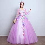Fairytale Dresses Costume Pettiskirt Length Host Evening Dress
