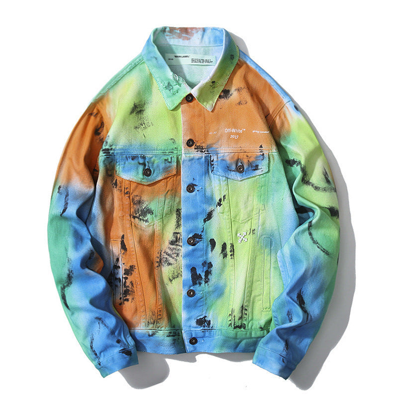 Arrow Denim Jacket Jean Coat Off Ow Doll Jacket Coat Men'S And Women'S Coats Owt