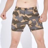 5 Inch Inseam Shorts Camouflage Shorts Men's Military Style Pants Large Size Casual Pants Beach Pants