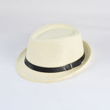 Italian Fedora Hats Summer Straw Hat Men's Top Hat