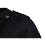 Men Cardigan Sweater Men's Fall plus Size Jacket Lapel Jacket Casual Coat