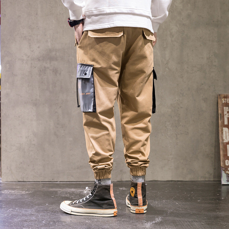 Men's Clothing Fall plus Size Loose Retro Sports Straight Summer Men's Cargo Pant