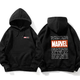 Maroon Graphic Hoodie
