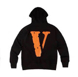 Vlone Hoodie Trendy Brand Autumn and Winter Clothing Trendy Big V Personality Fashion Hooded Coat