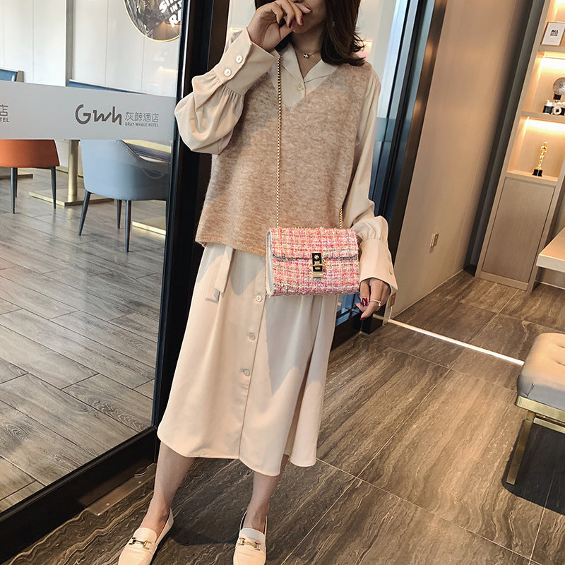 Chic Chain Bag Fashion Small Square Bag