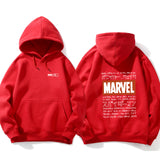 Maroon Graphic Hoodie