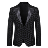 Mens Prom Suits Autumn and Winter Men's Suit Stage Banquet Host Party