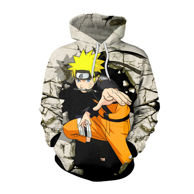 Anime Hoodie Hoodies Pullover Cosplay Costume Men's Anime Print Sweater Autumn Sweater Casual Jacket
