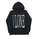 Vlone Hoodie Loose Large Size Hooded Sweater Terry Cotton Men and Women Couple