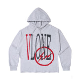 Vlone Hoodie Autumn and Winter Loose Hooded Pullover Sweater