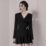Women Skirt & Blzer Suit Uniform Designs Formal Style Office Lady Bussiness Attire Suit Top and Skirt