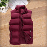 Men's Vest Casual Sleeveless Jacket Men Jacket Vest Man Fall Winter Coat Men's Vest