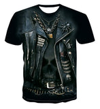 Rave Outfits Mens Statue Zombie Print