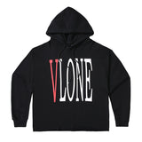 Vlone Hoodie Autumn and Winter Personality Popular Pullover Hoodie Coat