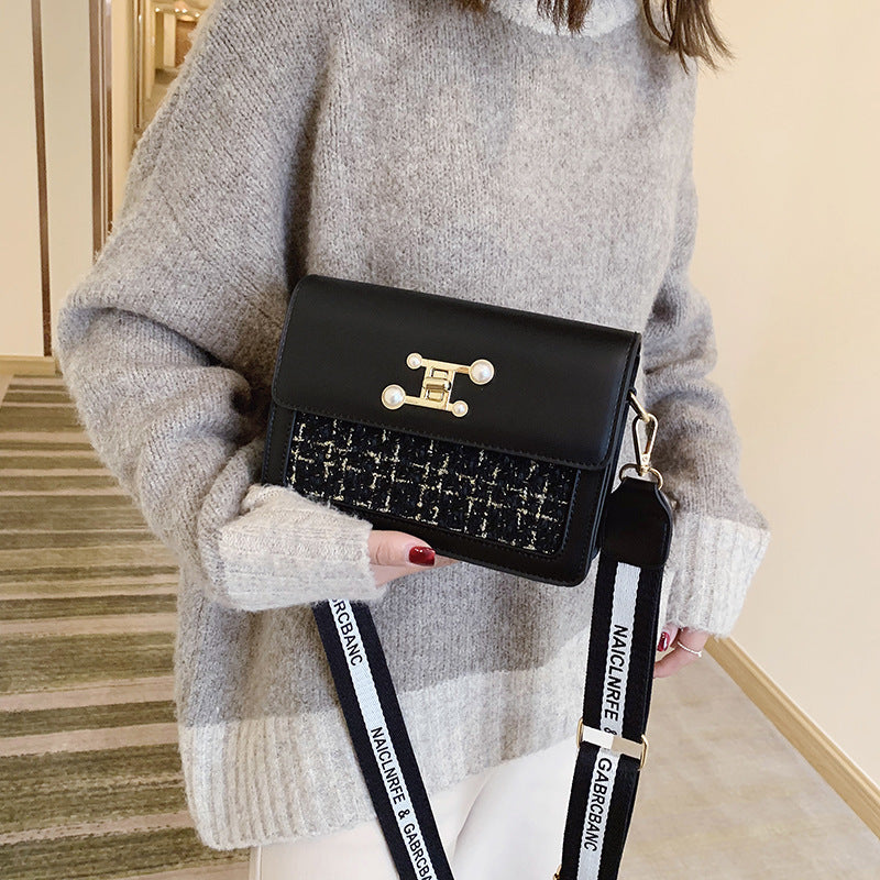 Stylish Wide Shoulder Strap All-Match Shoulder Bag