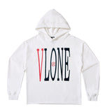 Vlone Hoodie v Fashion Brand Men's Fashion Personality Hooded Sweater