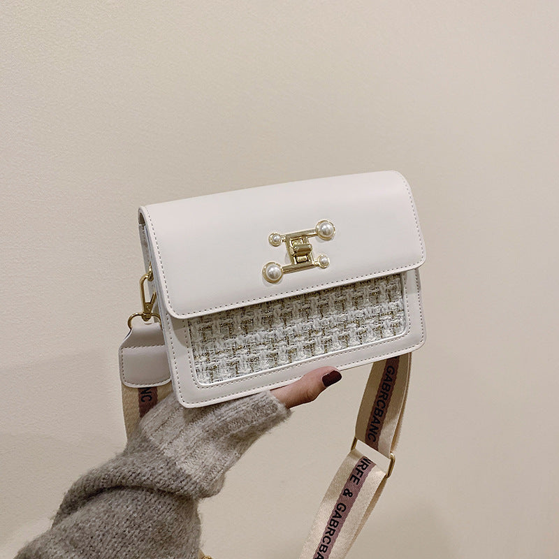 Stylish Wide Shoulder Strap All-Match Shoulder Bag