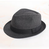 Fedora Golf Hats Autumn and Winter Men's Top Hat