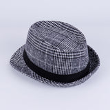 Fedora Hat Autumn and Winter Men's and Women's British Vintage Hat Fashion Gentleman Hat Jazz Hat Top Hat