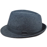 Fedora Hat Autumn and Winter Men's and Women's British Vintage Hat Fashion Gentleman Hat Jazz Hat Top Hat