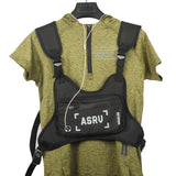 Vest Outdoor Multifunctional Zipper Pocket Reflective Motion Tactical Vest Men's Equipment Men Bags