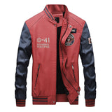 Urban Leather Jacket Spring and Autumn PU Leather Jacket Fashion Casual Leather Coat Motorcycle Clothing