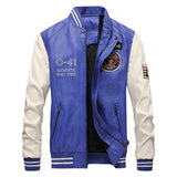 Urban Leather Jacket Spring and Autumn PU Leather Jacket Fashion Casual Leather Coat Motorcycle Clothing