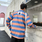 Men Long Sleeve T-Shirts Round Neck