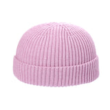 Toque Beanie Hat Men's Autumn and Winter Thermal Knitting Woolen Cap
