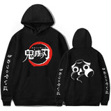 Demon Slayer Hoodie Sweatshirts Anime Casual Pullover Anime Male Fashion Casual Printing