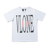 Vlone Men's Short Sleeve plus Size Crew Neck Casual Summer Tshirt