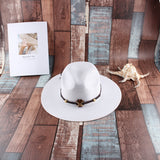 Fedora Hat Summer Outdoor Sun Hat Straw Jazz Top Hat