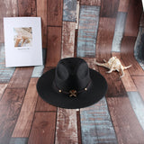 Fedora Hat Summer Outdoor Sun Hat Straw Jazz Top Hat