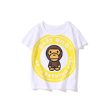 A Ape Print for Kids T Shirt Summer Children's Short-Sleeved Cotton T-shirt T-shirt