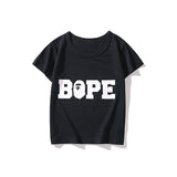 A Ape Print for Kids T Shirt Spring and Summer Letter Printing Simple Casual