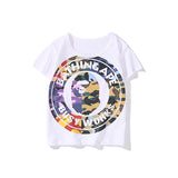 A Ape Print for Kids T Shirt Casual Cotton Short Sleeve T-shirt