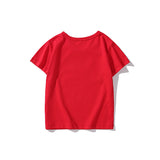 A Ape Print for Kids T Shirt Spring and Summer Letter Print Casual Short Sleeve T-shirt