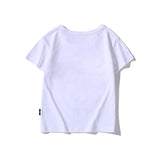 A Ape Print for Kids T Shirt Short Sleeve Boys and Girls Embroidered Short Sleeve T-shirt Elastic