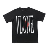 Vlone Men's Short Sleeve plus Size Crew Neck Casual Summer Tshirt