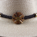 Fedora Hat Summer Outdoor Sun Hat Straw Jazz Top Hat