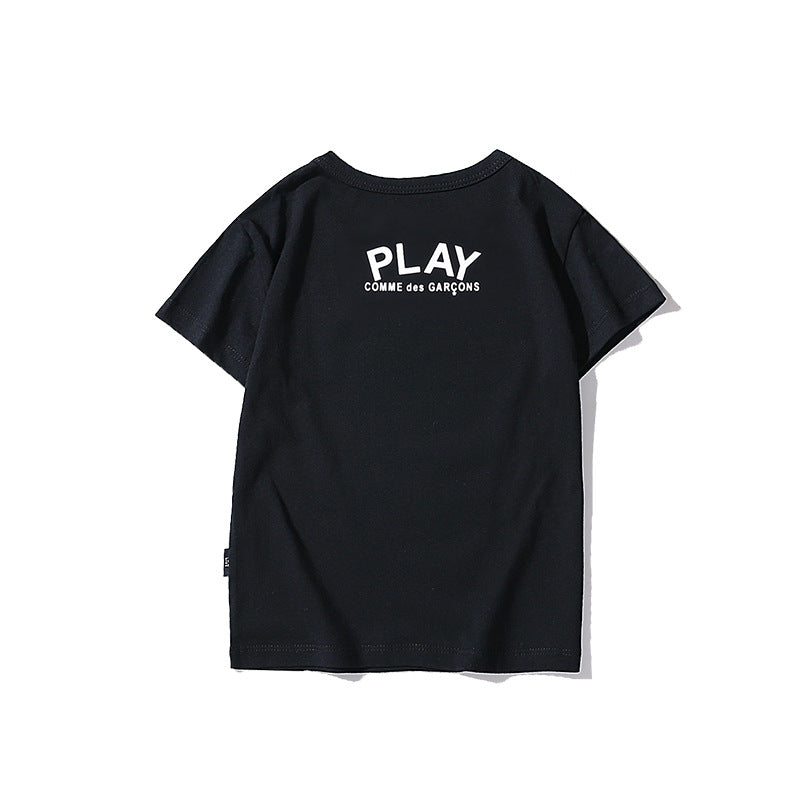 A Ape Print for Kids T Shirt Summer Wear Love Boys and Girls Casual Cotton Short Sleeve Fabric Elastic