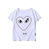 A Ape Print for Kids T Shirt Summer Wear Love Boys and Girls Casual Cotton Short Sleeve Fabric Elastic