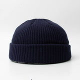 Mens Beanies Autumn Winter Retro Skullcap Chinese Landlord Hat Hip-Hop Street Men's Girl's Cap