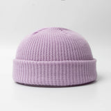 Mens Beanies Autumn Winter Retro Skullcap Chinese Landlord Hat Hip-Hop Street Men's Girl's Cap
