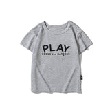 A Ape Print for Kids T Shirt Boys and Girls Children's Casual Short-Sleeved Letter Printed T-shirt