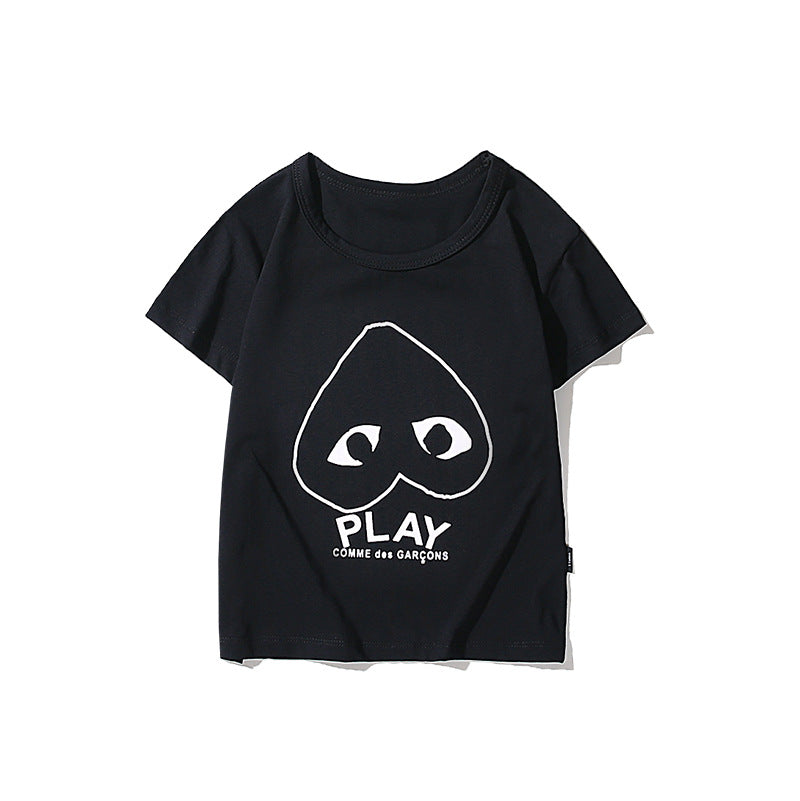 A Ape Print for Kids T Shirt Summer Printed Boys and Girls Cotton Short Sleeve T-shirt