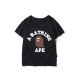 A Ape Print for Kids T Shirt Short Sleeve Men's Printed T-shirt