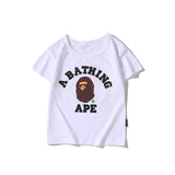 A Ape Print for Kids T Shirt Short Sleeve Men's Printed T-shirt