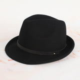 Fedora Golf Hats Autumn and Winter Felt Cap British Hat